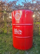 handmade barrel seat, shell helix ultra oil drum, red,high quality foam/material