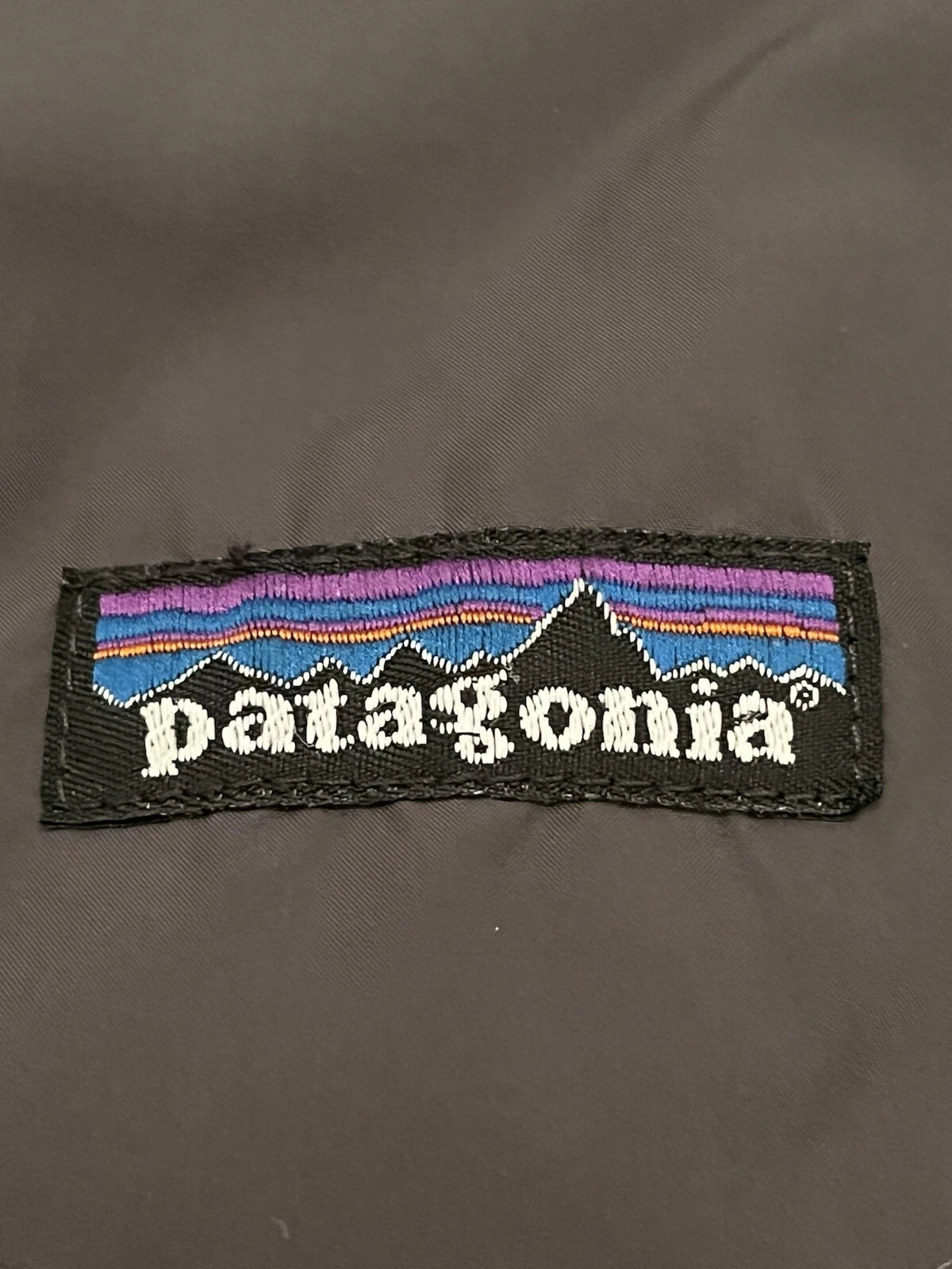 patagonia slingshot puffer down two tone western jacket