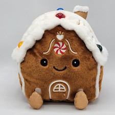 FAO Schwarz Gingerbread House Musical LED Light Up Christmas Toy Plush