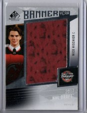 2023-24 SP Game Used Banner Year NHL Draft #BYDRNH Nico Hischier New Jersey