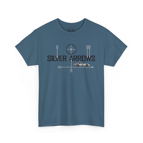 Silver Arrows Racing T-Shirt Mercedes History Design Tee German Cars Fans Gift - Picture 2 of 73
