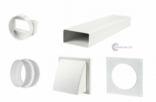 Manrose PLAT sèche-linge kit de ventilation conduits muraux kit ventilateur de ventilation 7207W - Photo 1/1