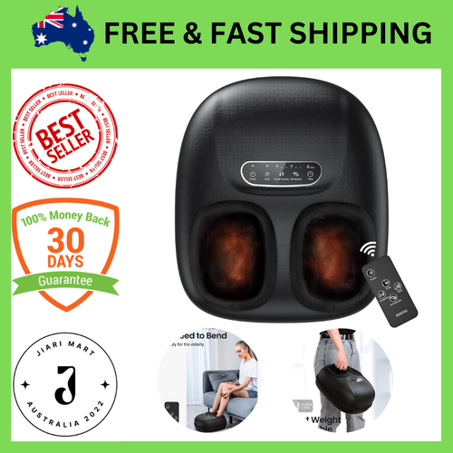 RENPHO Foot Massager, Electric Foot Massager Fits Feet Up to Men Size