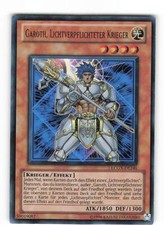 Yugioh GAROTH, LICHTVERPFLICHTETER KRIEGER , lcgx-de246 Ultra Rare deutsch Exc 