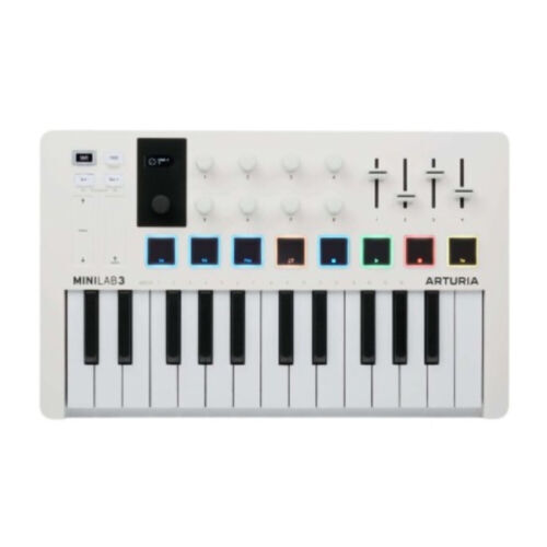 Arturia MiniLab 3 Mini Hybrid Keyboard Controller with