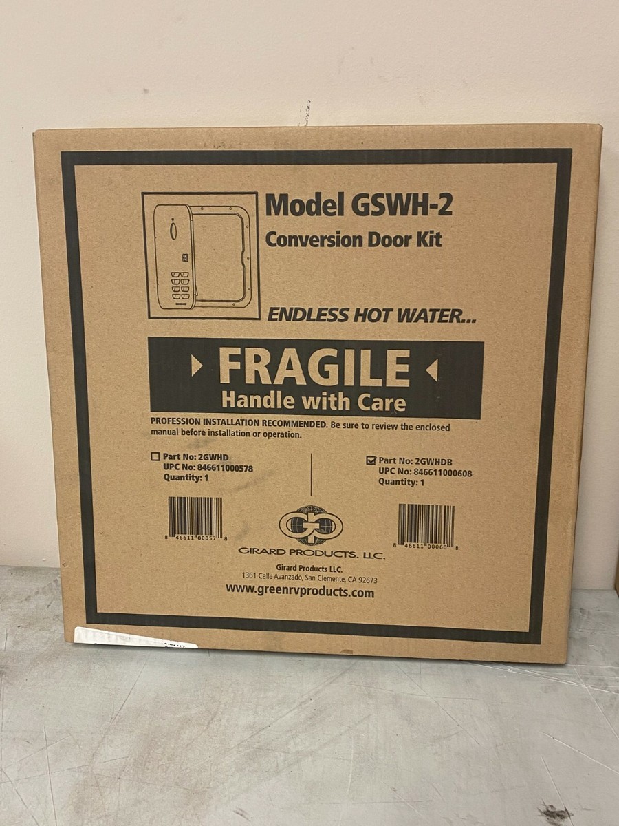 Girard Tankless Hot Water Heater RV #GSWH-2 Includes White Door u0026amp;  Control Panel | eBay