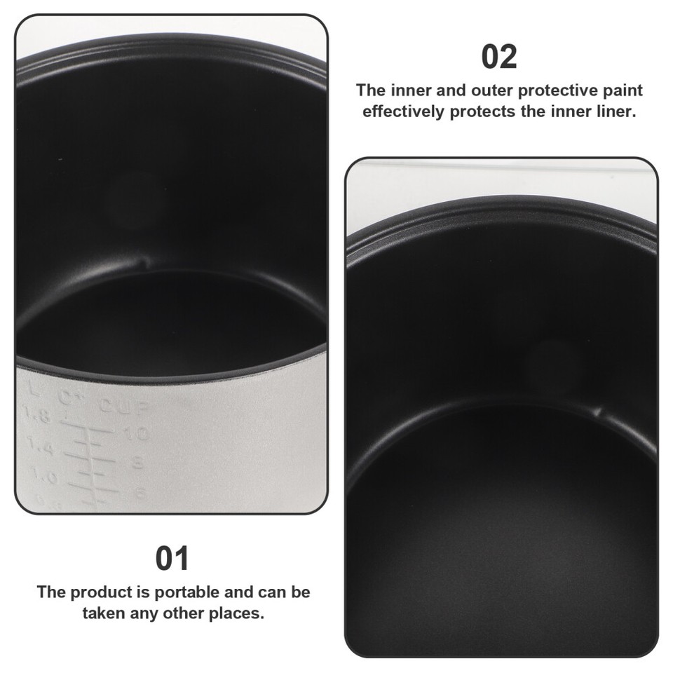 Rice Cooker Bowl Replacement Nonstick Pot Multiuse Inner Tank eBay