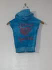 NWT Juicy Couture Blue Terry Short Sleeve Hoodie Size 4 Toddler — photo 3
