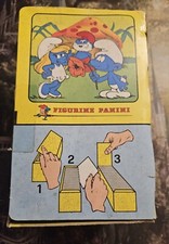 Smurfs 1982 Sticker box EMPTY