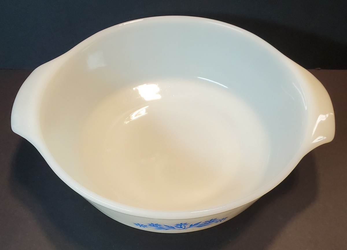 Vintage Fire King 1.5QT Casserole Dish w/Handles Oven Microwave 