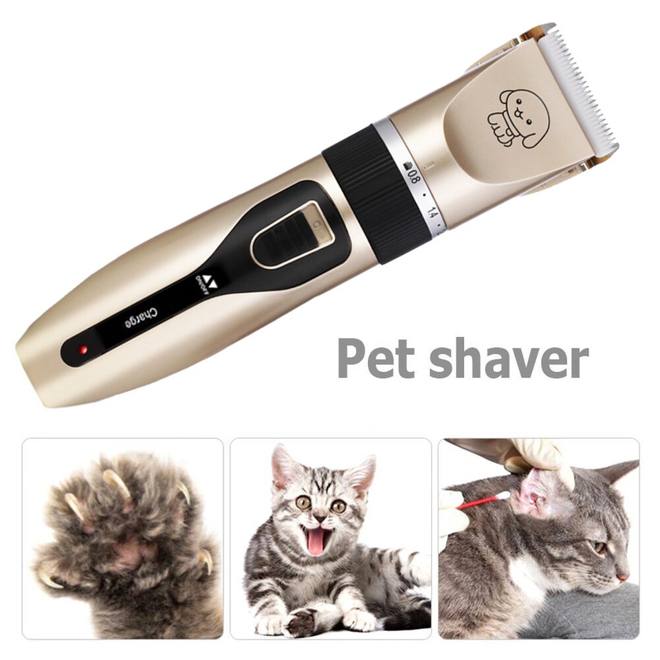 Dog Clipper USB Rechargeable Hair Cutting Machine Electric Clipper Pet