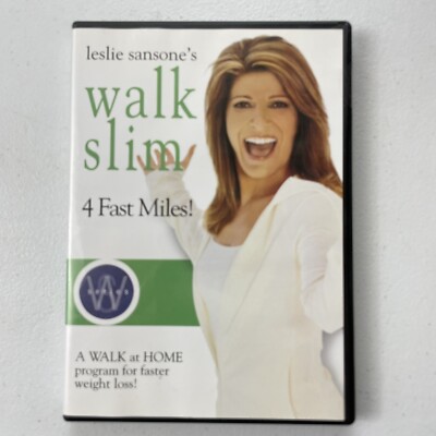 Leslie Sansone's Walk Slim 4 Fast Miles, a Walk At Home Program DVD - VCG