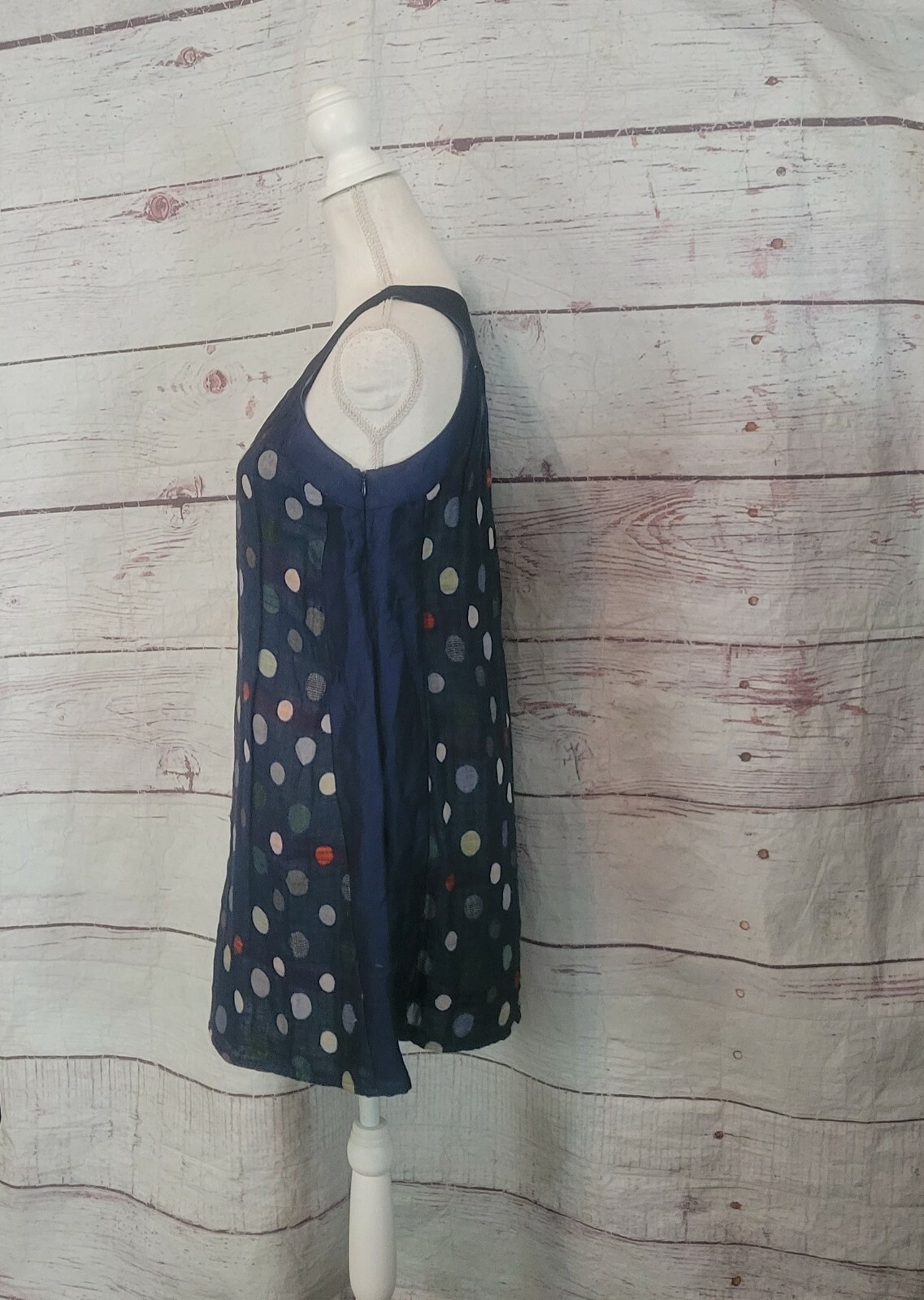 Aventures des Toiles Multicolor Polka Dot Dress Size 38/ Medium image 3