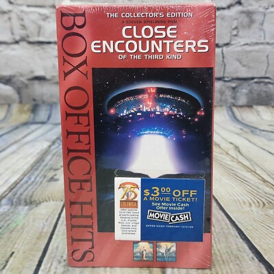 Close Encounters of the Third Kind VHS 1999 NEW Sealed Alien UFO Spielberg Sci-F