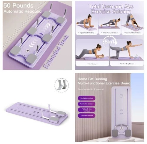 Bauchtrainer Board Sit Up Multifunktional Faltbar Multitraining - Bild 2 von 7