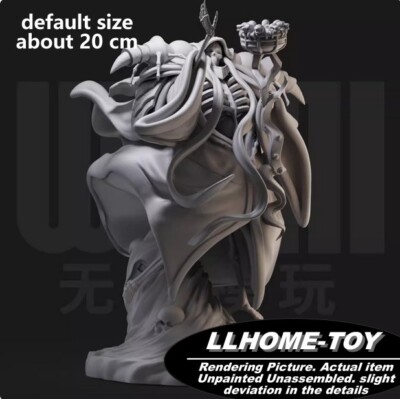Anime Ainz Ooal Gown Skull King Resin 3D Print GK Figure DIY Model Unpainted