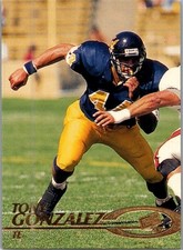 1997 Press Pass - Tony Gonzalez #22 (RC)