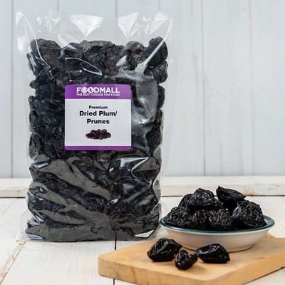 NEW! Foodmall Premium Prunes 1kg   Naturally Sweet Dried Plums