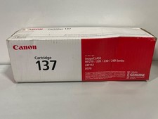 Canon 137 Black Toner Cartridge 9435B001 imageCLASS MF210 MF220 MF230 NEW