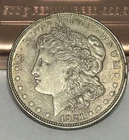 1921 P Morgan Silver Dollar About Uncirculated AU+ Condition
