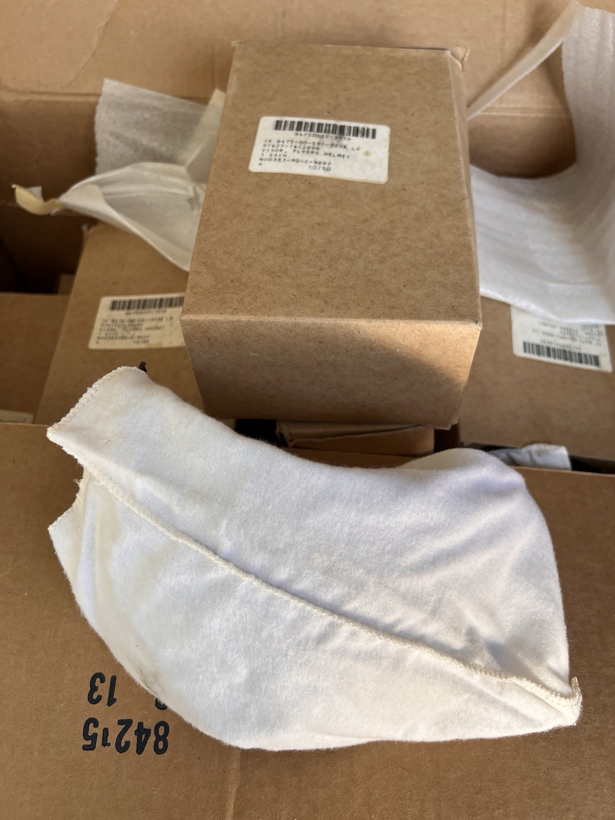 NOS GENTEX FLYERS HELMET TINTED VISOR SPH-4 97427 74C2696