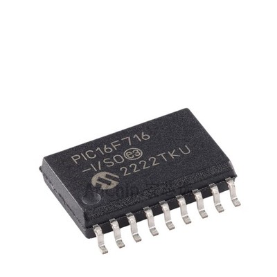 10 Piece Set PIC16F716-I/So ITER F716 Sop-18 8-Bit Flash Memory Microcontroller