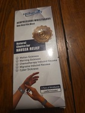 Braccialetti per digitopressione Hionfurt 3 paia in confezione sigillati 