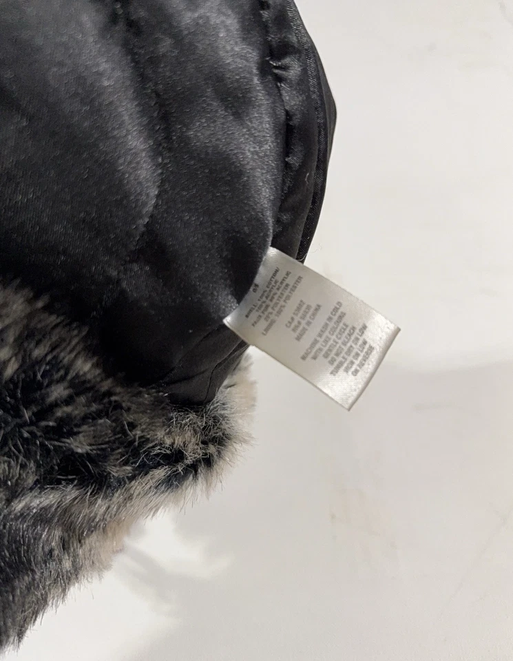 Sombrero a cuadros rosa #Cabela’s #Trapper - piel sintética - mezcla de lana - cuadros rosa para mujer  Foto 2 de 4