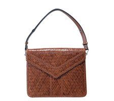 *Rare* Yves Saint Laurent Shoulder Bag Leather Brown vintage YSL