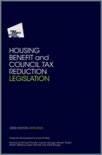 Child Poverty Action - Housing Benefit And Council Tax Reduction Legis - G245Z-image