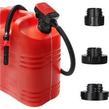 Fuel Transfer Pump Battery Powered Gas Pump For 5 Gallon Gas Can: Automatict ...