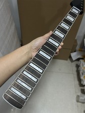 Reverse head 22Fret Maple Electric guitar Neck replace 25.5 rosewood inlay black
