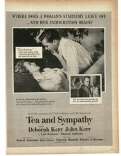 Tea And Sympathy Deborah Kerr John Kerr 1956 Movie Promo Print Ad