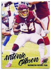 2020 Panini Chronicles - Luminance Update Rookies Antonio Gibson RC #223 Teal