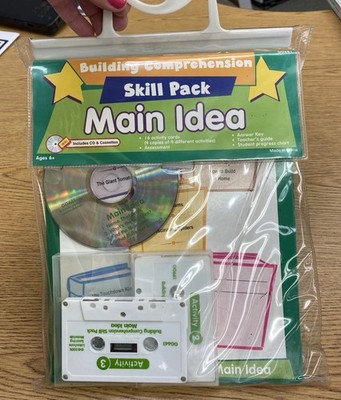 Lakeshore MAIN IDEA Vocabulary Listening Pack +CD/Tapes Speech Pathology/Educatn
