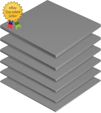 Frienda 6 Pcs Thermal Pad 100 X 100 Mm, 0.5 Mm, 1 Mm, 1.5 Mm, 2 Mm, 2.5 Mm, 3 Mm