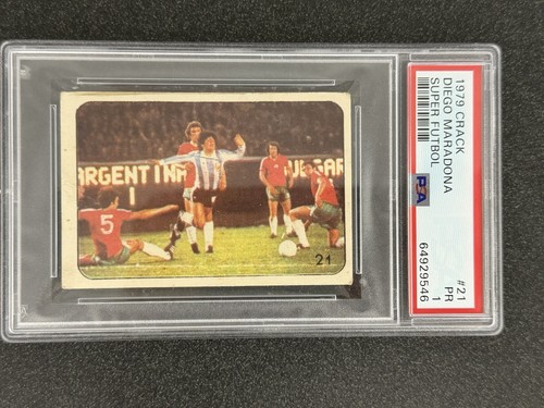 1979 Crack, Diego Maradona Super Fútbol  #21 PR 1