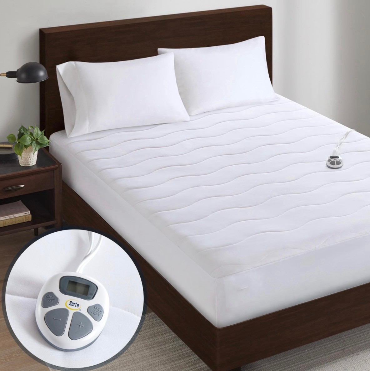 Twin Xl - Deep Pocket, 10 Heat Settings Pad