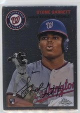 2023 Topps Chrome Platinum Anniversary Stone Garrett #96 0q1p