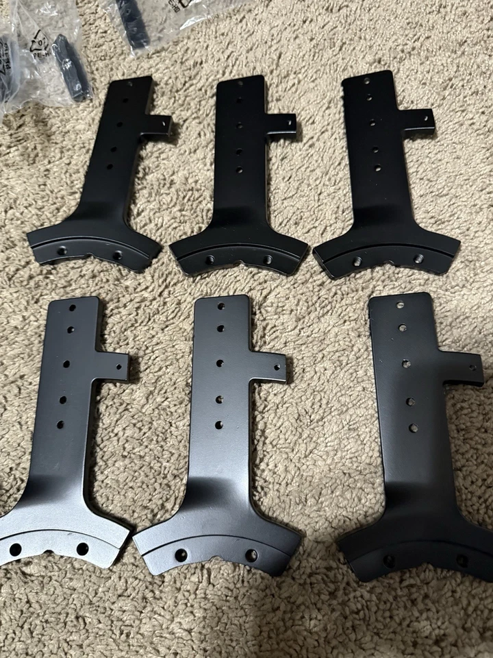 Home Decorators Makenna 52 in. Fan 1009194773 REPLACMENT PART "6X Bracket Set" - Image 3 of 4