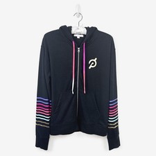 Spiritual Gangster x Peloton Restore Full Zip Hoodie Size XL Black Athleisure