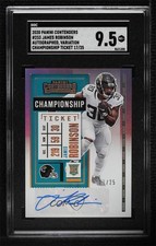 2020 Contenders Championship Ticket 17/25 James Robinson SGC 9.5 Mint+ Auto 0h28