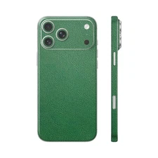 Phone Skin/Phone Wrap For iPhone, Samsung & Android Green Rough leather Skin