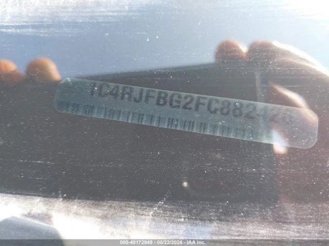 2015 Jeep Grand Cherokee Driver Front Seat Black Leather Used 118k Miles Foto 4 de 4