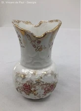 Wh Grindley & Co England Primula Floral Pink & Gold 1890 1920