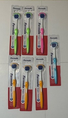 Fotmola  The Tongue Cleaner   7 pcs - Colors May Vary