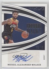 2021-22 Panini Immaculate Modern Marks 1/49 Nickeil Alexander-Walker Auto 9l4