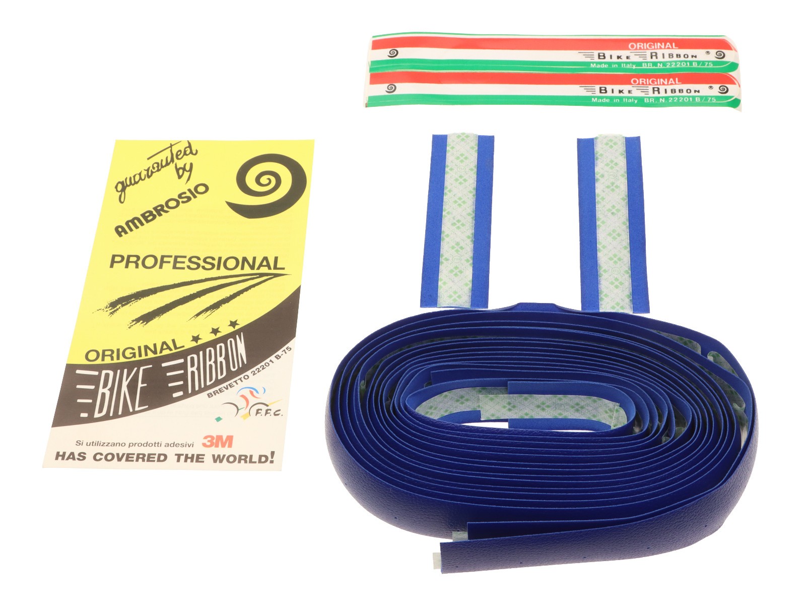 Bike Ribbon Professional Handlebar Tape Foam Blue Ambrosio V