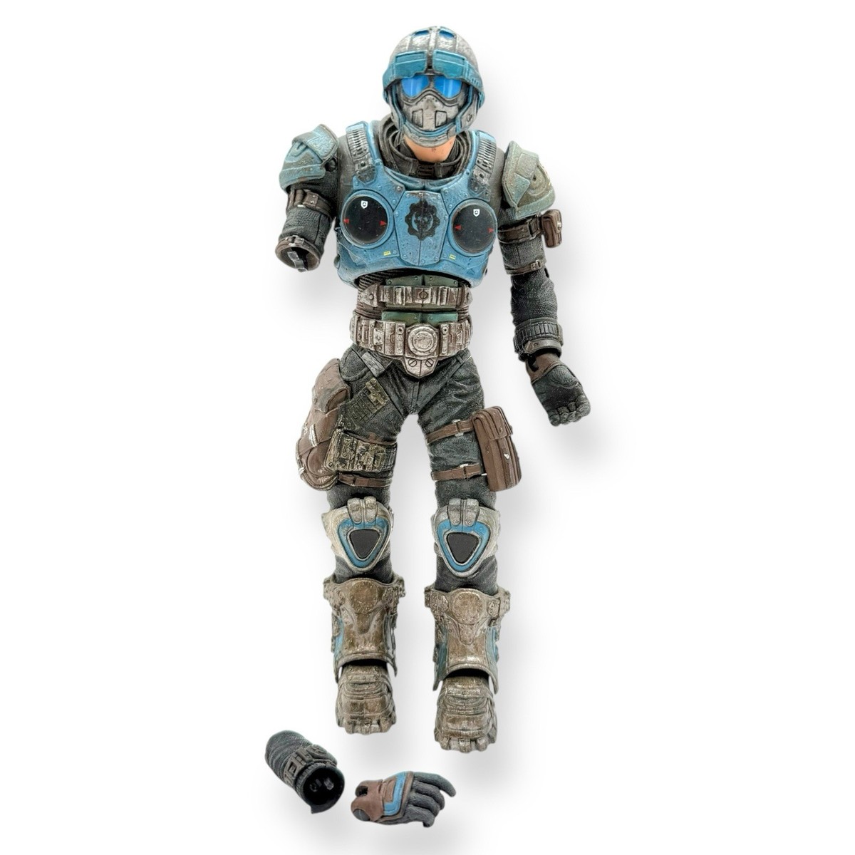 NECA Gears of War 2 Ben Carmine Cog Soldier Video Game Action