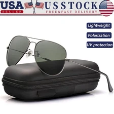 Premium Polarised Aviator Sunglasses Classic Pilot UV Protection Men Women